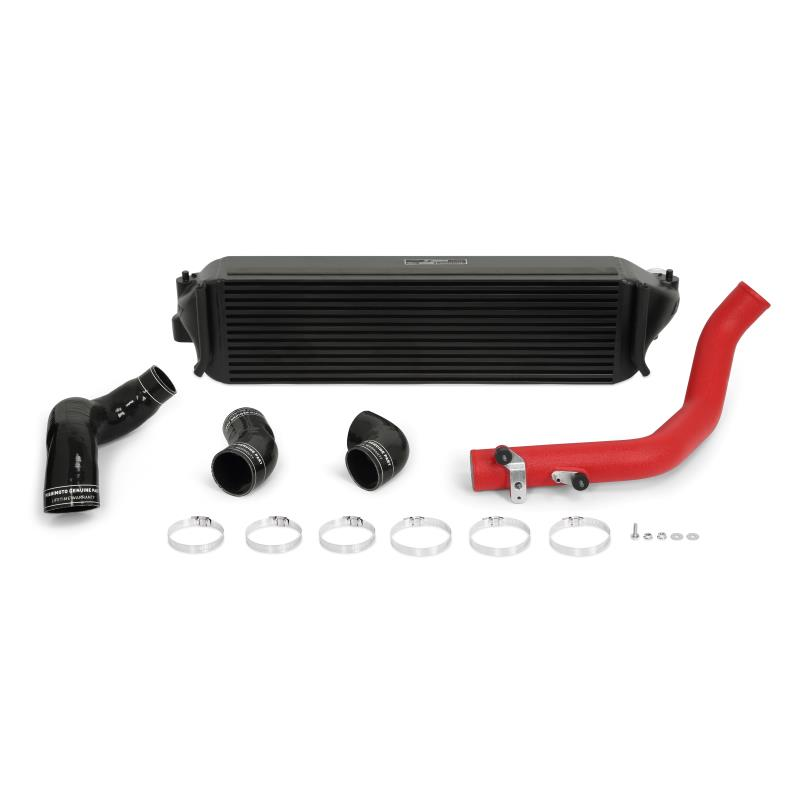 Mishimoto Performance Intercooler Kit - Civic FK8-Black-Red