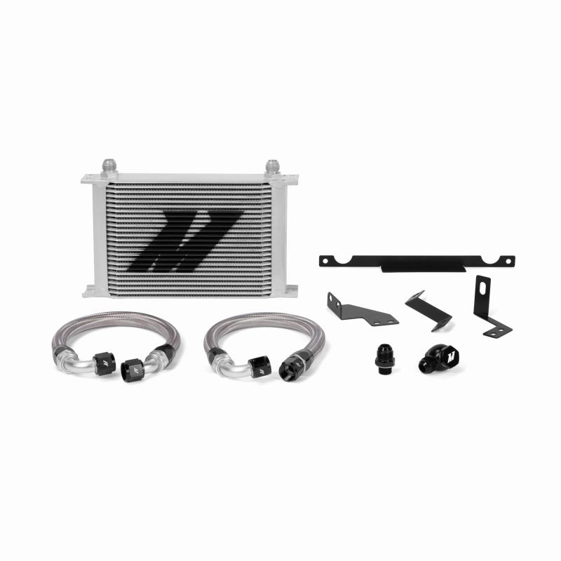 Mishimoto Oil Cooler - Lancer Evo 10 - Shadow Silver