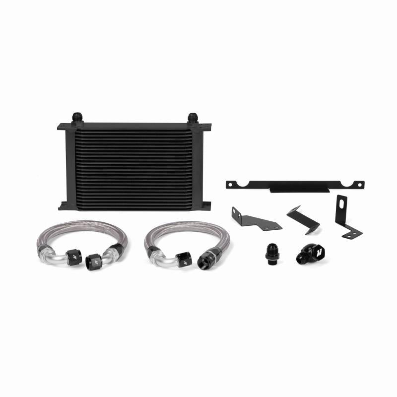 Mishimoto Oil Cooler Kit - 370Z Z34-Stealth Black-Non-Thermostatic