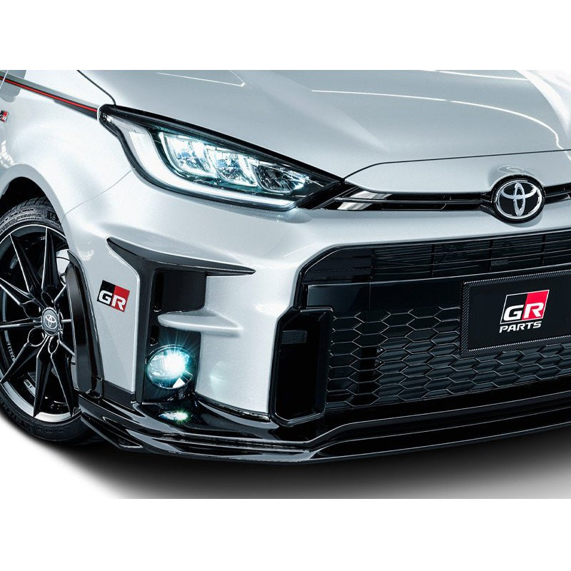 TRD GR Front Spoiler and Rear Spoiler Extension - Black - GR Yaris