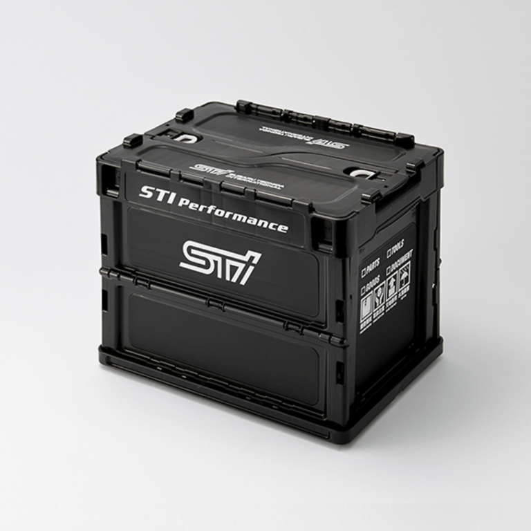 Subaru STI Performance Storage Container - Black