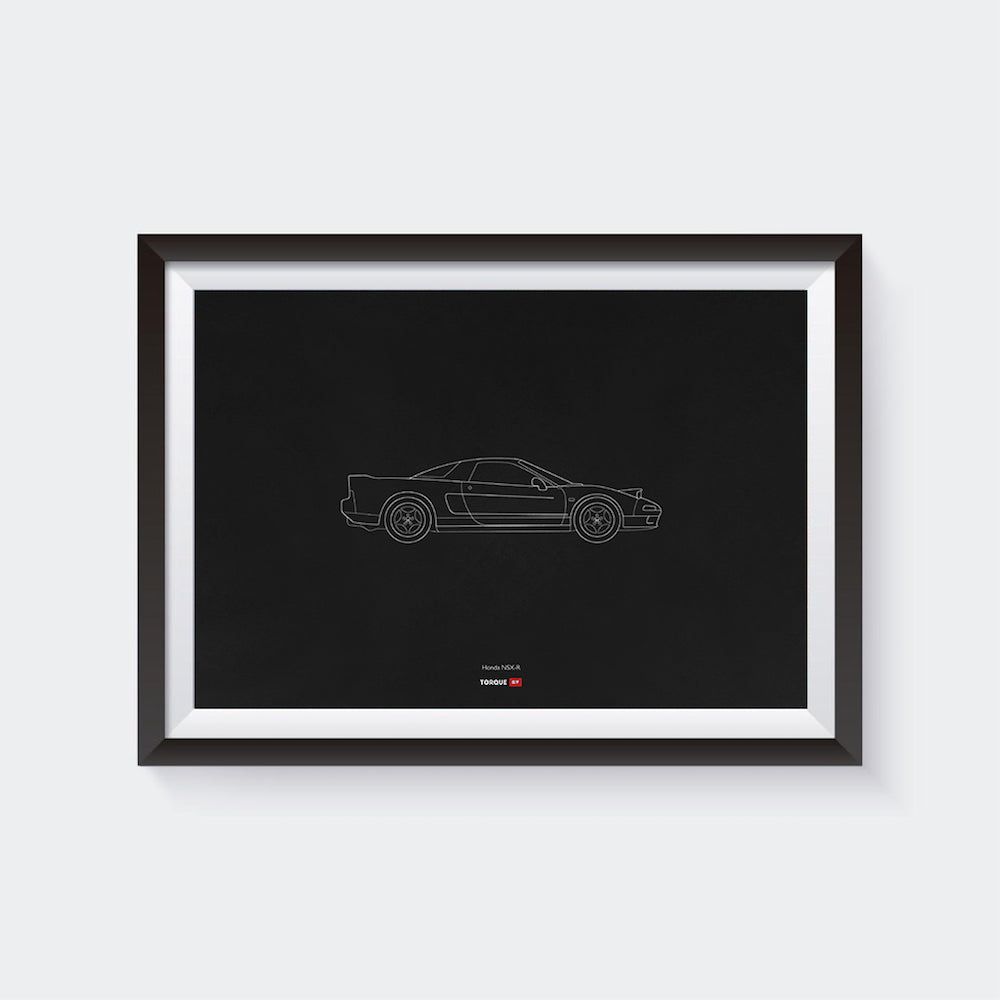 Limited Edition NSX Type R Anniversary Poster