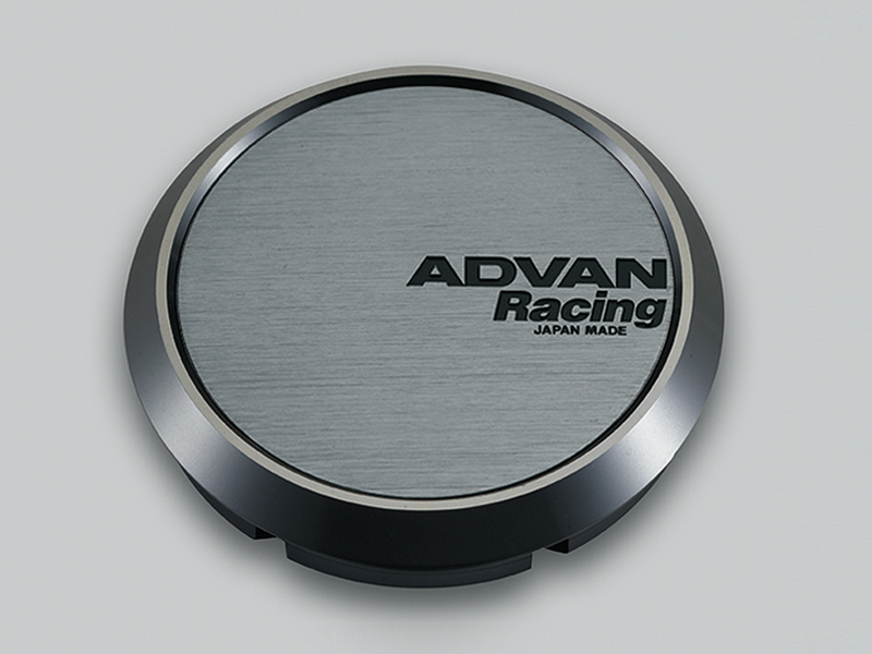 Advan Alloy Wheel Centre Cap, ϕ73, Flat Type for 114.3 / 120 PCD - Hyper Black