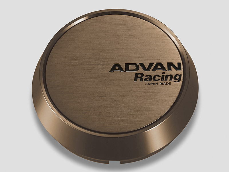 Advan Alloy Wheel Centre Cap, ϕ73, Middle Type for 114.3 / 120 PCD - Umber Bronze Metallic