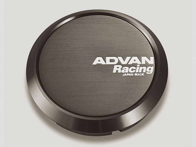 Advan Alloy Wheel Centre Cap, ϕ73, Flat Type for 114.3 / 120 PCD - Dark Bronze Metallic