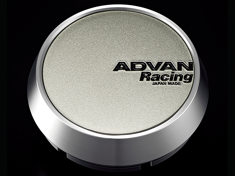 Advan Alloy Wheel Centre Cap, ϕ73, Middle Type for 114.3 / 120 PCD - Racing Sand Metallic