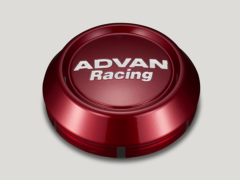 Advan Alloy Wheel Centre Cap, ϕ63, Low Type for 100/112 PCD - Candy Red