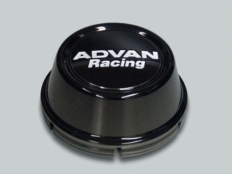 Advan Alloy Wheel Centre Cap, ϕ73, High Type for 114.3 / 120 PCD - Black