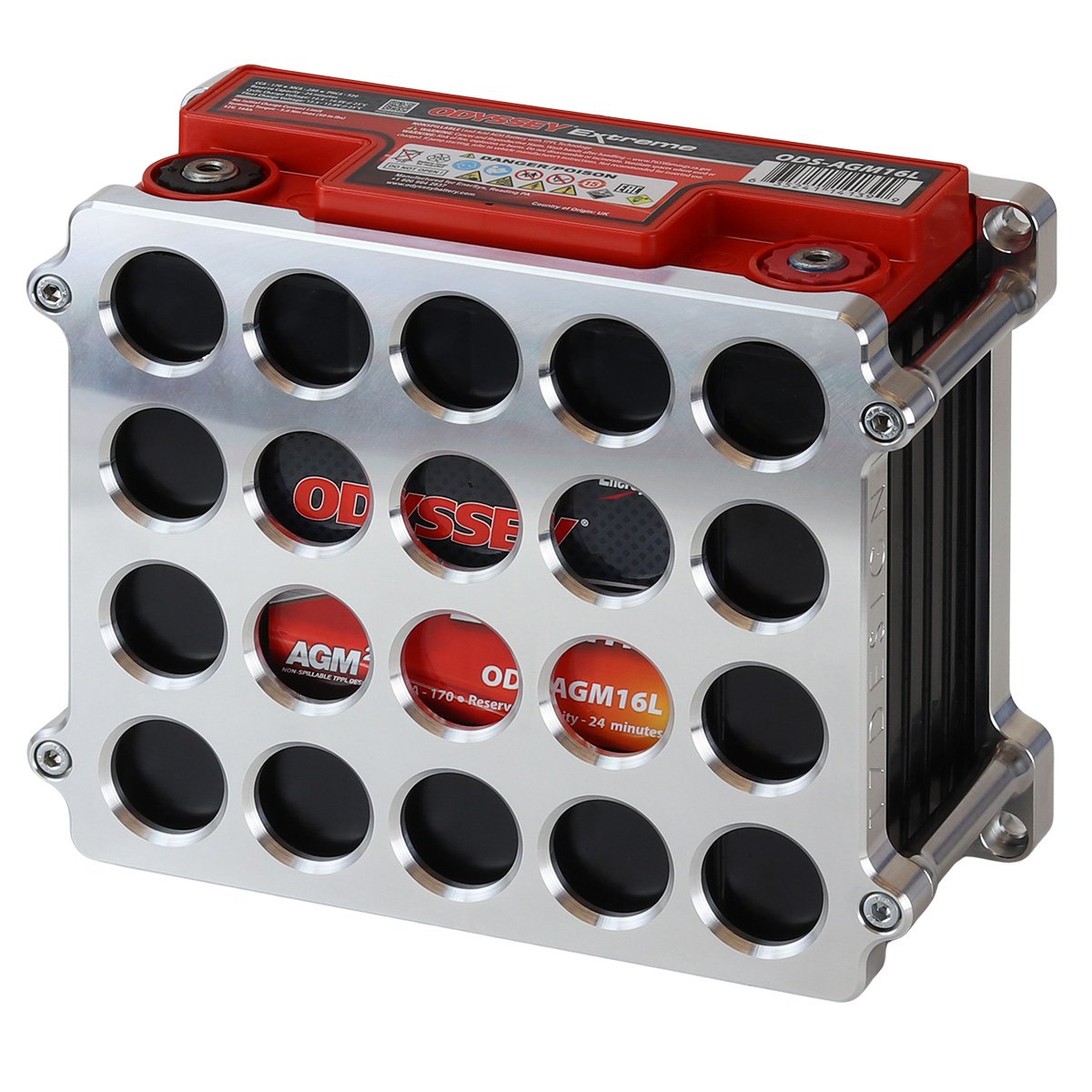 T7Design Odyssey PC680 Billet Battery Tray - Raw Billet