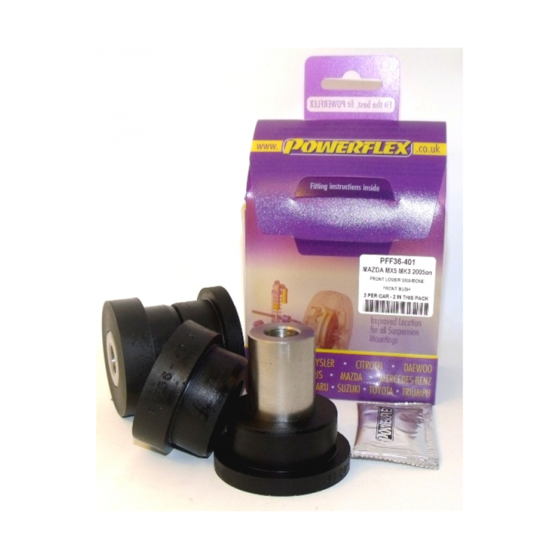 Brazo de control delantero inferior Powerflex, buje delantero interior - MX5 NC