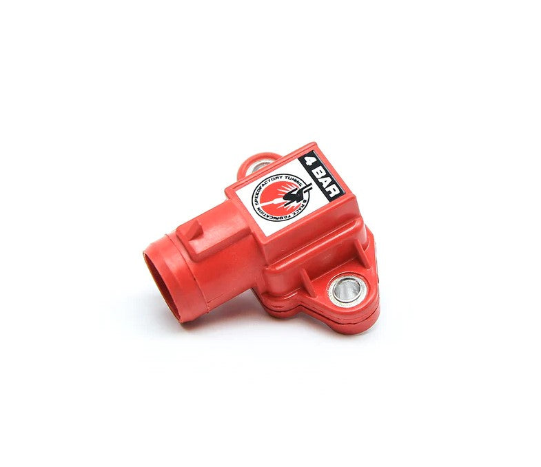 Sensor de mapa de 4 barras SpeedFactory Racing Serie BDFH rojo