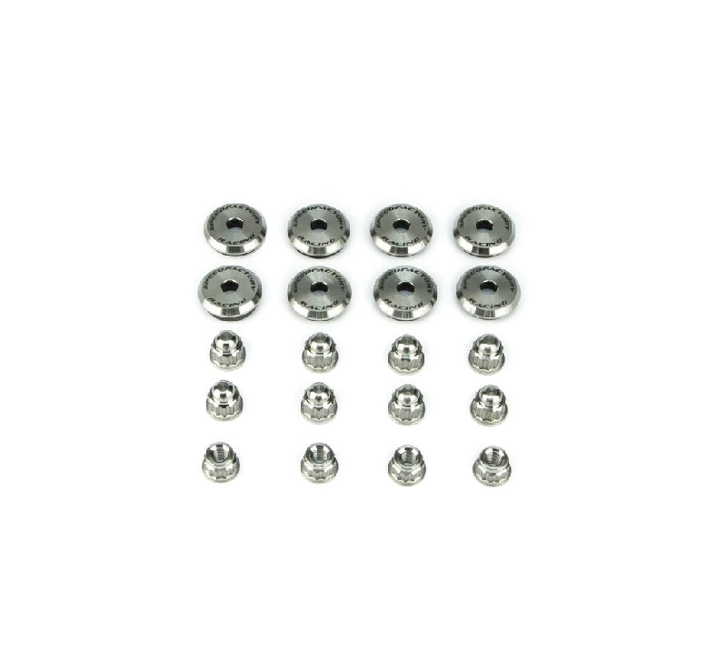 SpeedFactory Racing H-Series VTEC Titanium Valve Cover Nut Kit Raw