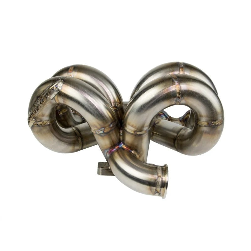SpeedFactory Stainless Turbo Manifold Ramhorn B-Series T3 38-40mm Vband W/g Ac Compatible