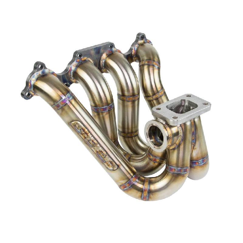 SpeedFactory Racing Stainless Steel Turbo Manifold Top Mount Style B-Series T3 Flange W 44-46Mm V-Band Wg