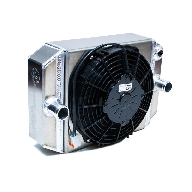 SpeedFactory Race Radiator 32mm With Fan Shroud Kit Universal Fitment