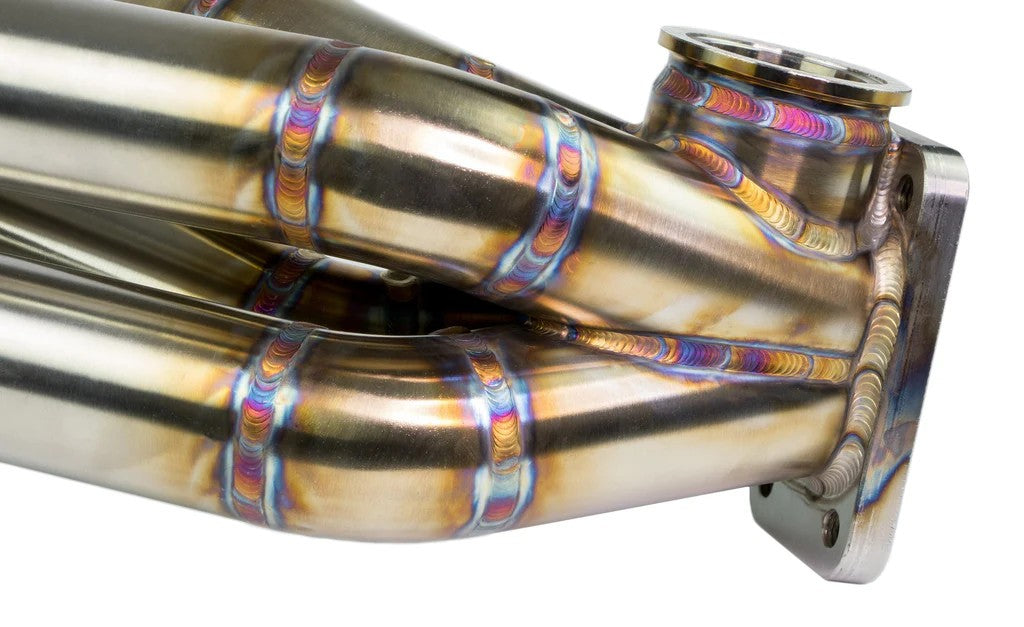 SpeedFactory Racing K Series Sidewinder Turbo Manifold T4 Divided, Twin 44/46mm V-Band WG