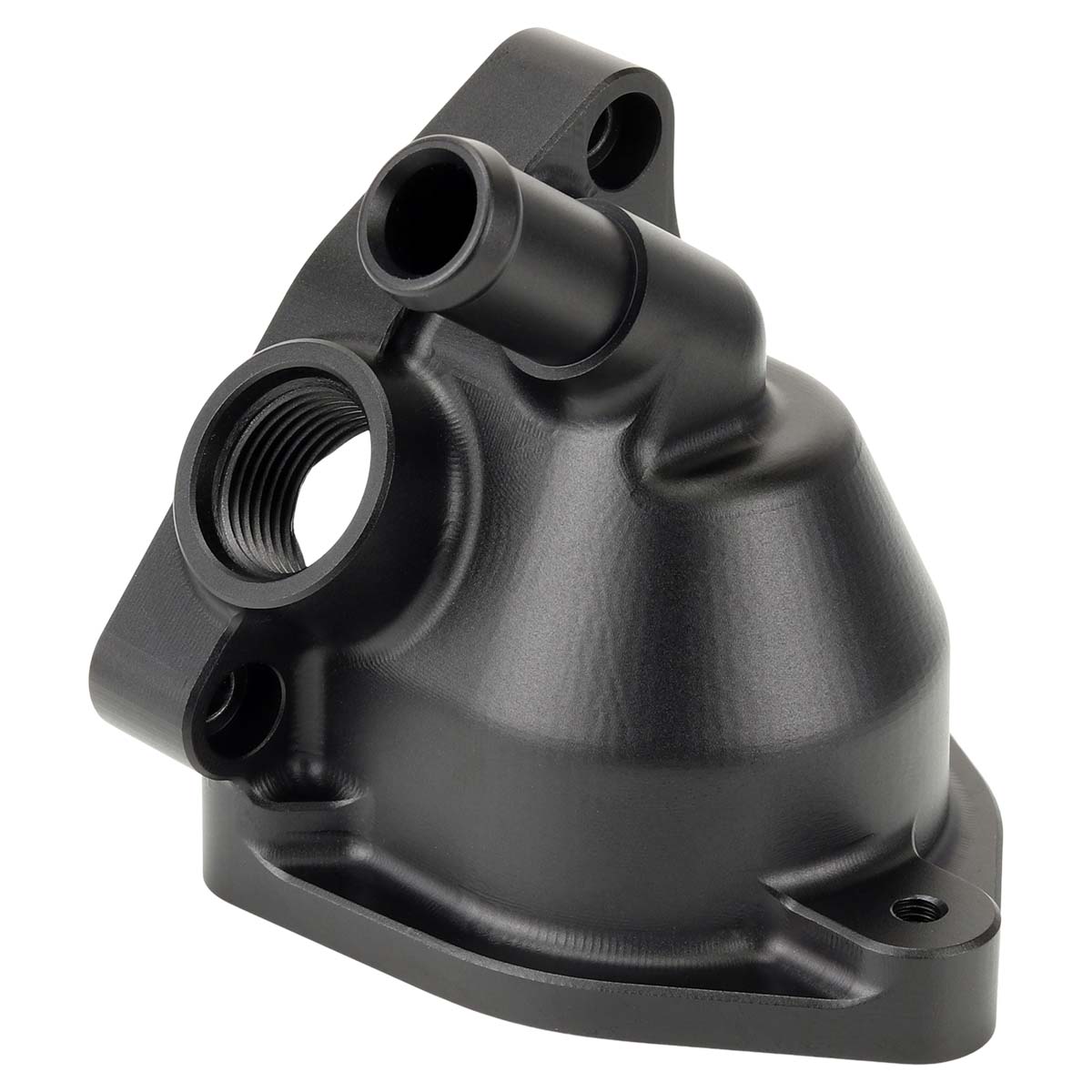 T7Design Honda K20 Billet Thermostat Housing Rear - ORB10