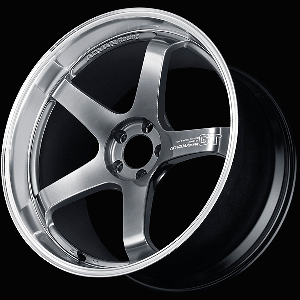 Advan GT Premium Alloy Wheel - 20x11 ET5 5x114.3 Machining and Hyper Platinum Black