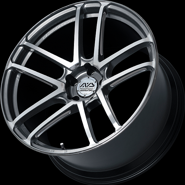 Advan F50 Alloy Wheel - 20x11 ET15 5x114.3 Hyper Platinum Black