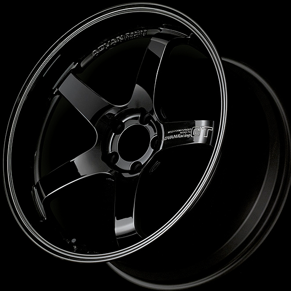 Advan GT Premium Alloy Wheel - 19x9.5 ET30 5x114.3 Racing Gloss Black