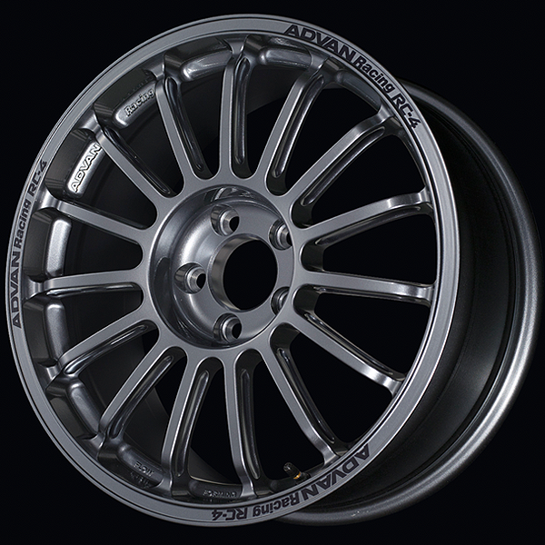 Advan RC-4 Tarmac Alloy Wheel - 18x8 ET37 5x114.3 Rally Gun Metallic