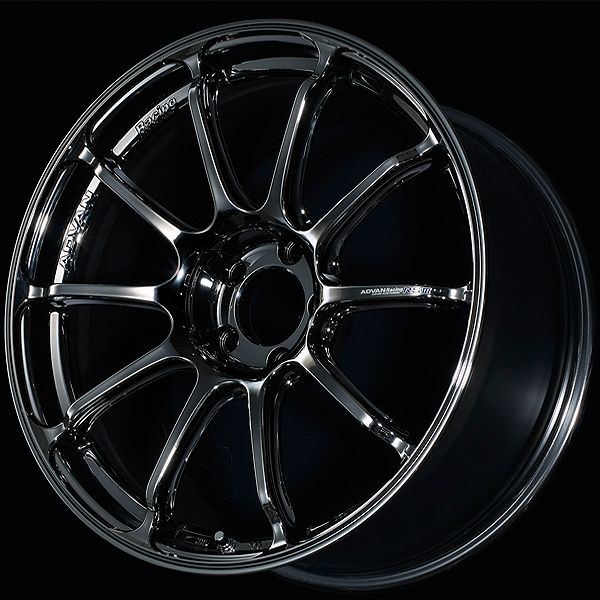 Advan RSIII Alloy Wheel - 19x8.5 ET45 5x114.3 Black Chrome