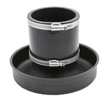 Ramair 90mm Aluminium Velocity Stack with Silicone Coupler (3.5inch)