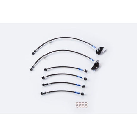 Spoon Braided Brake Hose Set - Jazz/Fit GE8