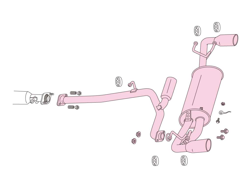 Fujitsubo Legalis R Exhaust - Mazda Rx-8 SE3P