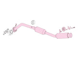 Fujitsubo A-R Exhaust - Toyota Prius 1.8 2WD Gs ZVW30