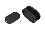 Ramair Pleated Carb Intake Air Filter MultiFit Blank Plate 65mm Int Height