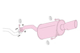 Fujitsubo Legalis R Exhaust - Subaru Legacy Touring Wagon Turbo BH5