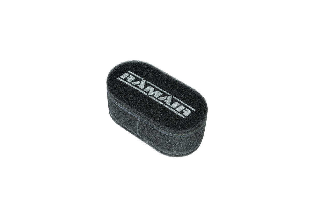 Ramair Carb Sock Foam Air Filters Caged 2x 75mm - Short