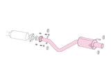 Fujitsubo Power Getter Exhaust - Lexus IS200 SXE/GXE10