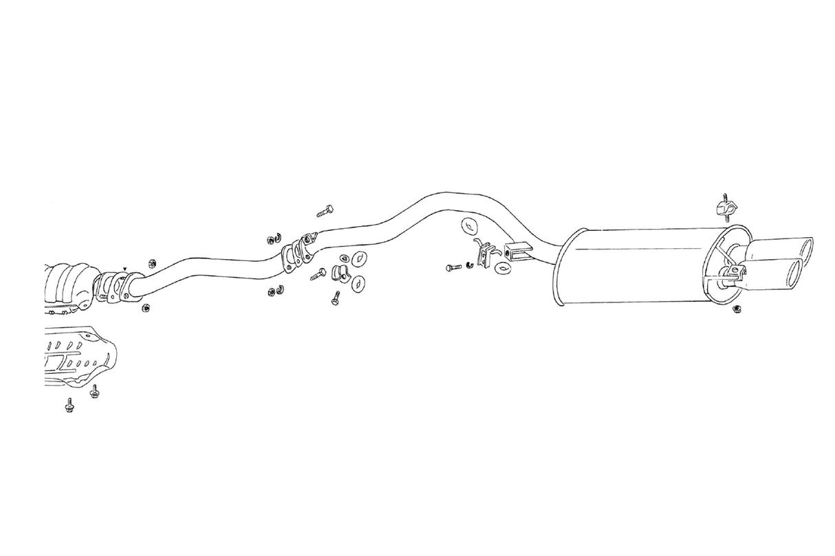 Fujitsubo Legalis R Exhaust - Nissan Skyline Rs Mt DR30