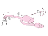 Fujitsubo Power Getter Exhaust - Toyota Wish 1.8 2WD ZNE10G