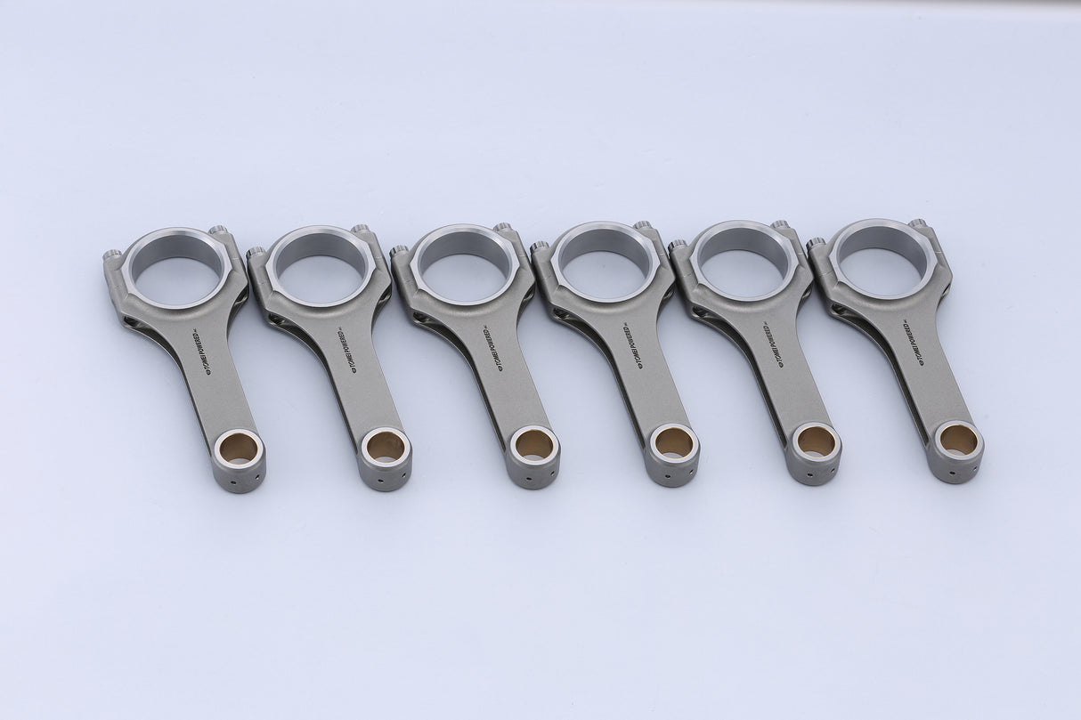 Tomei Forged H-Beam Conrod Kit - Toyota 2JZ-GTE, 142.0mm long