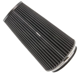 Ramair Ramair Pleated 76mm (3inch) ID Neck XLarge Cone Air Filter with Velocity Stack and Coupling