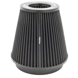 Ramair Pleated Large Uni Performance Cone Air Filter & Velocity Stack - 80mm (3.1inch) OD