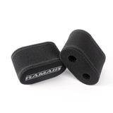 Ramair MS-017 - 2x Twin Inlet Motorcycle Carb Sock Air Filter