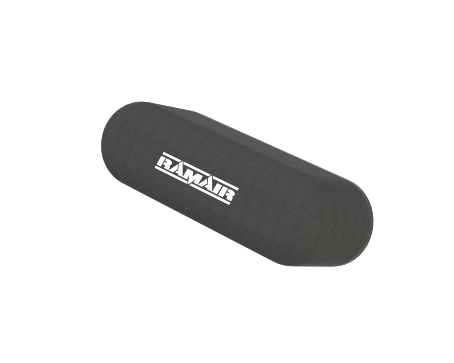 Ramair Twin Domed Carb Air Filter & Baseplate to fit MG B SU HS4 - 125mm Internal Height