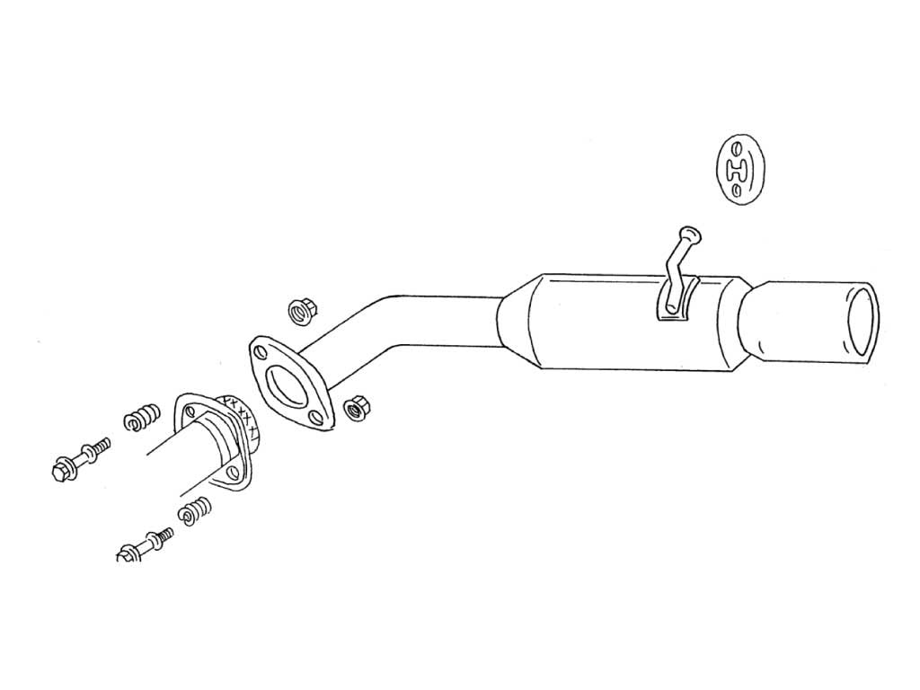 Fujitsubo Wagolis Exhaust - Toyota Harrier 3.0 2/4Wd/Kluger 2/4Wd MCU30/31/35/36/20/25W