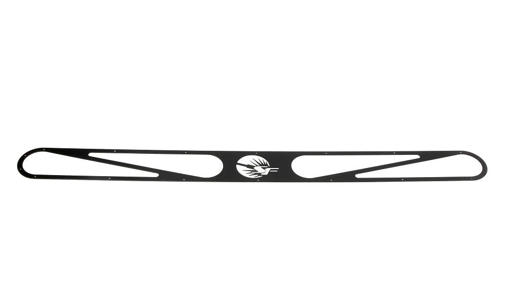 SpeedFactory Aluminum Rear Bumper Diffuser 1Pc Matte Black