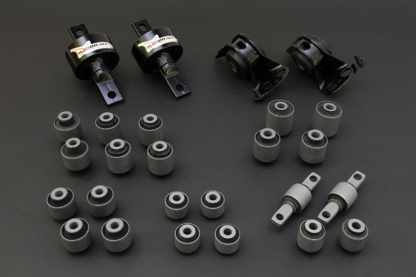 Hardrace Hardened Rubber Arm Bushes Complete USDM, 26pc Set - Integra DC2 RS LS SE GS GS-R