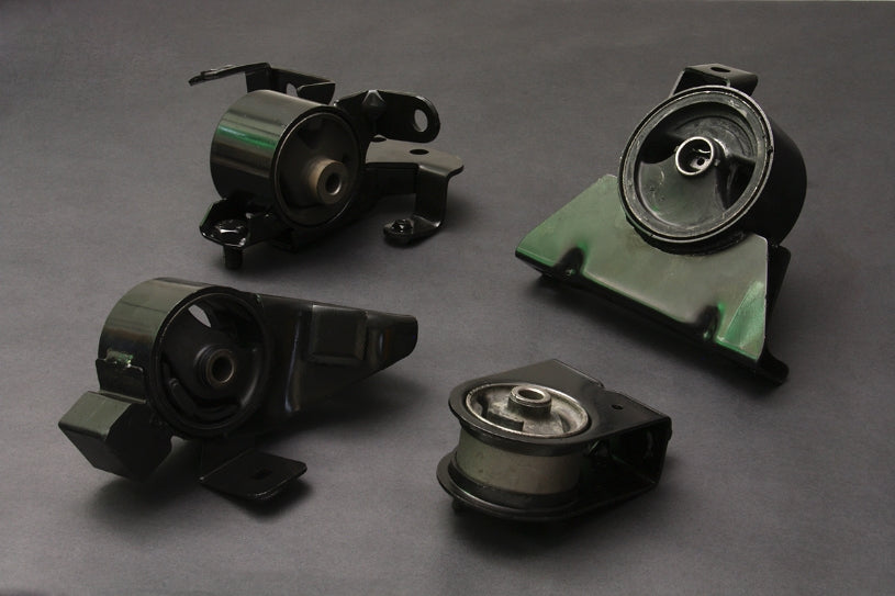 Hardrace Hardened Engine Mounts, 4pc Set - Mazda 323 Protege, Ford Tierra 1.8 2.0 AT 98-06