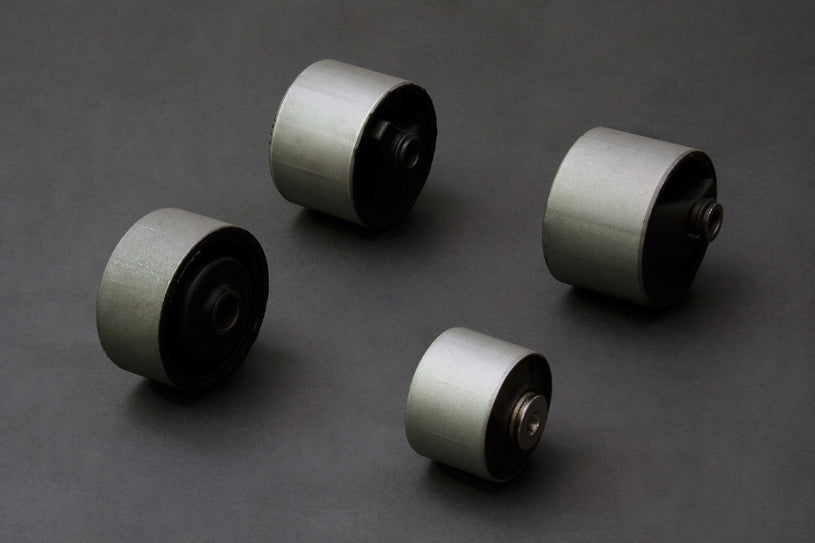 Hardrace Reinforced Engine Mount Bushes, 4pc Set - Evo 5-6 98-01