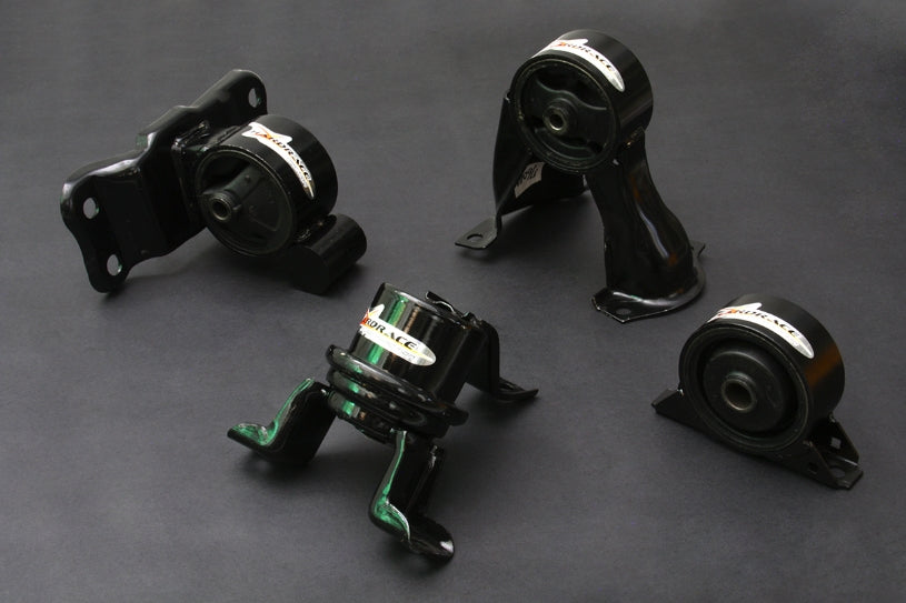 Hardrace Reinforced Hardened Front And Rear Engine Mounts - Lancer Virage MT 01-05