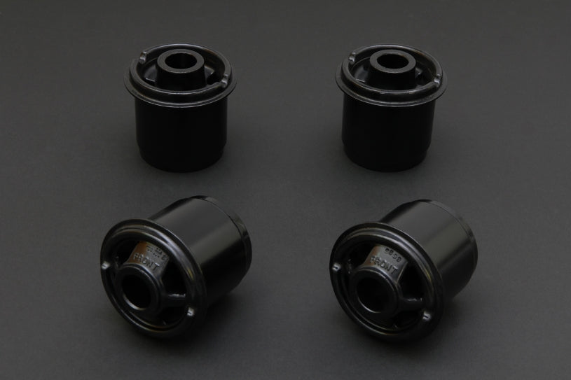 Hardrace Hardened Rubber Rear Subframe Bushes, 4pc Set - 200SX Silvia Skyline 89-02