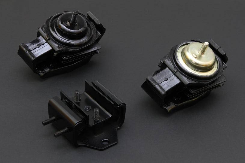 Hardrace Race Series Hardened Engine And Transmission Mount, 3pc Set - 200SX S13 / S14, Silvia S15