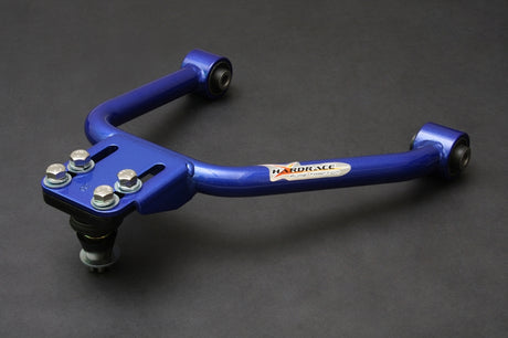 Hardrace Adjustable Front Upper Control Arms, Hardened Rubber Bushes - 350Z Z33